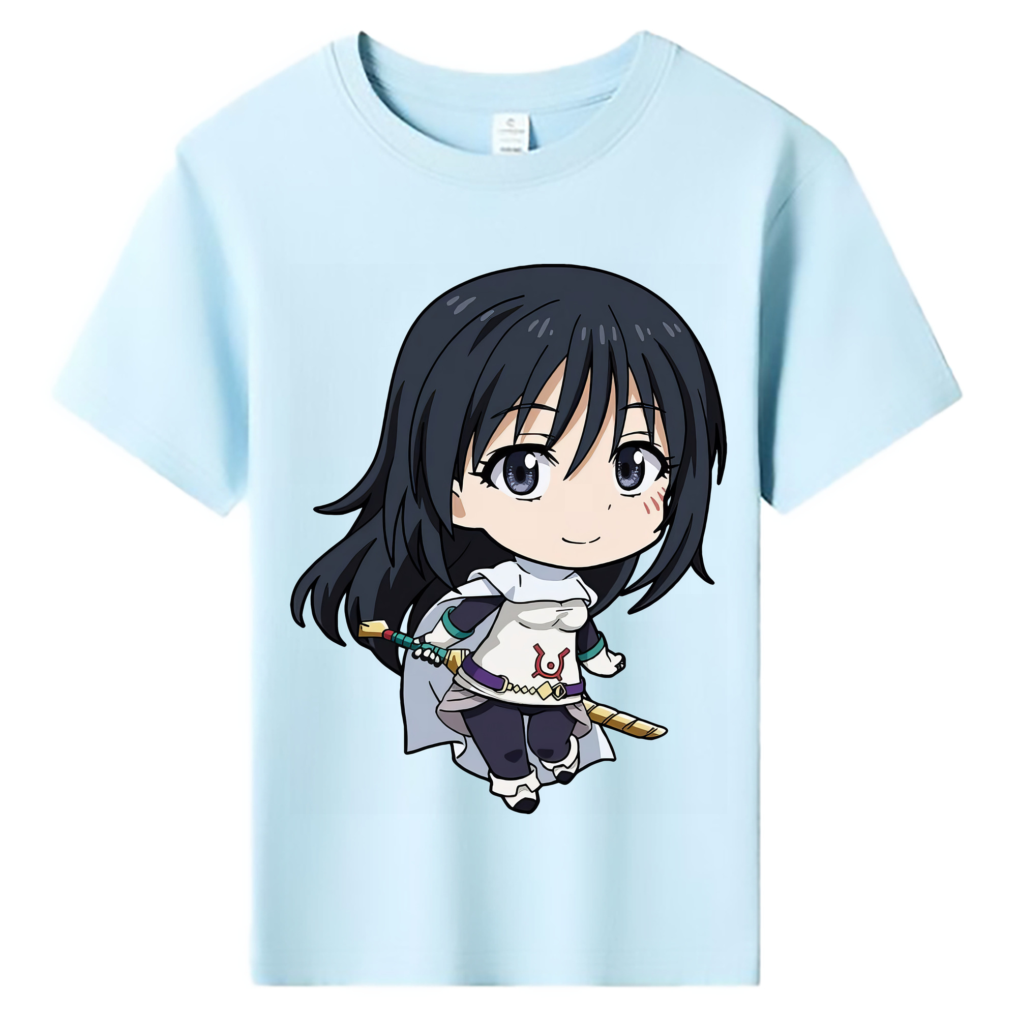 （画像用） 転スラ Regarding Reincarnated to Slime 綿100％キッズTシャツ（フロントプリント）